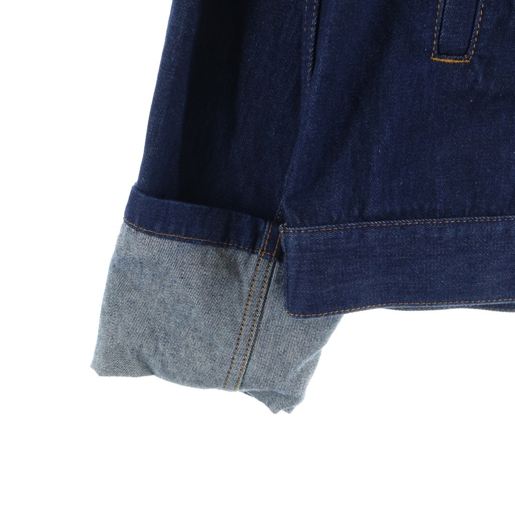 LOEWE(ロエベ) FISHERMAN TURN UP JACKET フィッシャーマン ターンアップ デニムジャケット インディゴ H526Y13X11