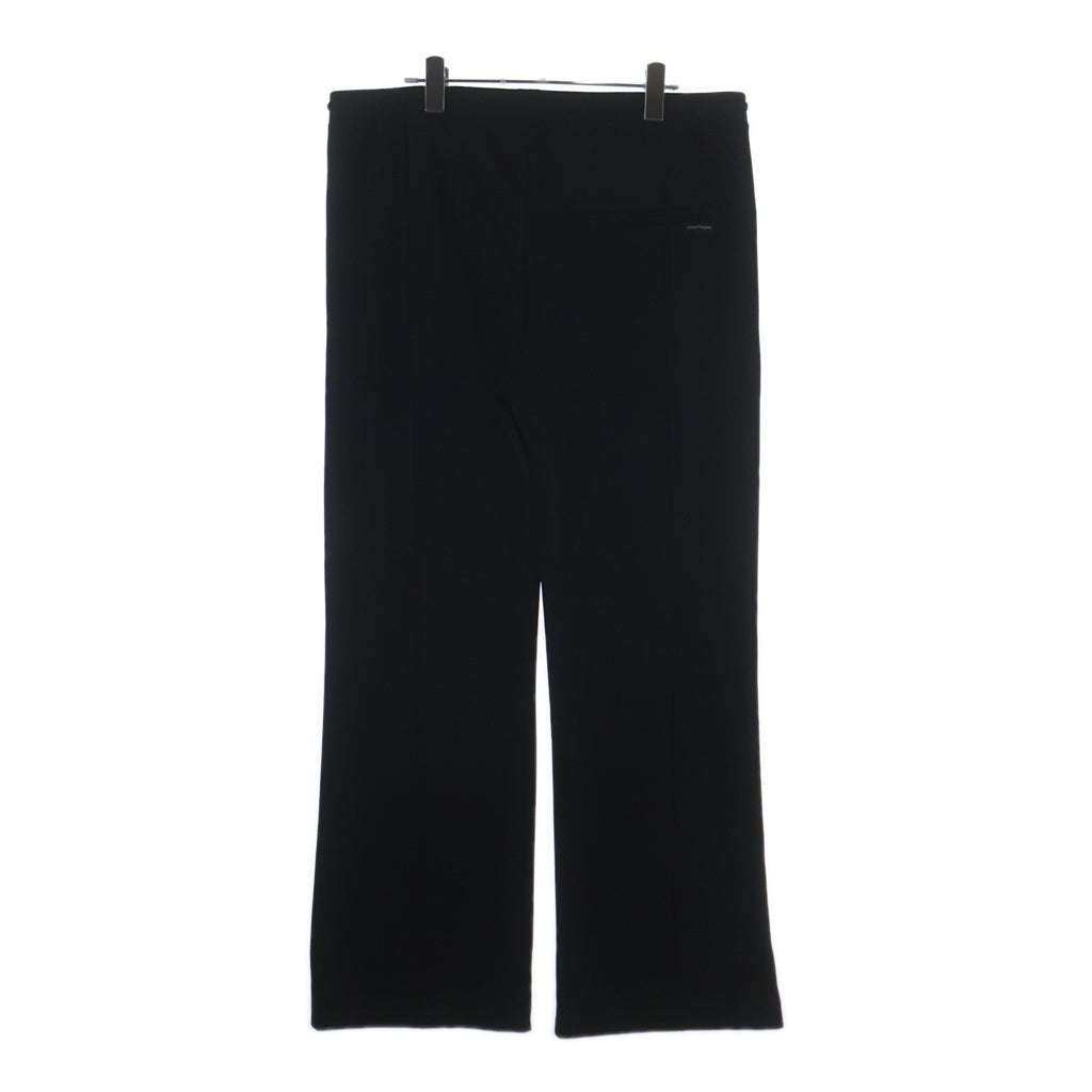 COURREGES(クレージュ) TRACKSUIT INTERLOCK PANTS インターロック トラックスーツパンツ ブラック VESJPA164