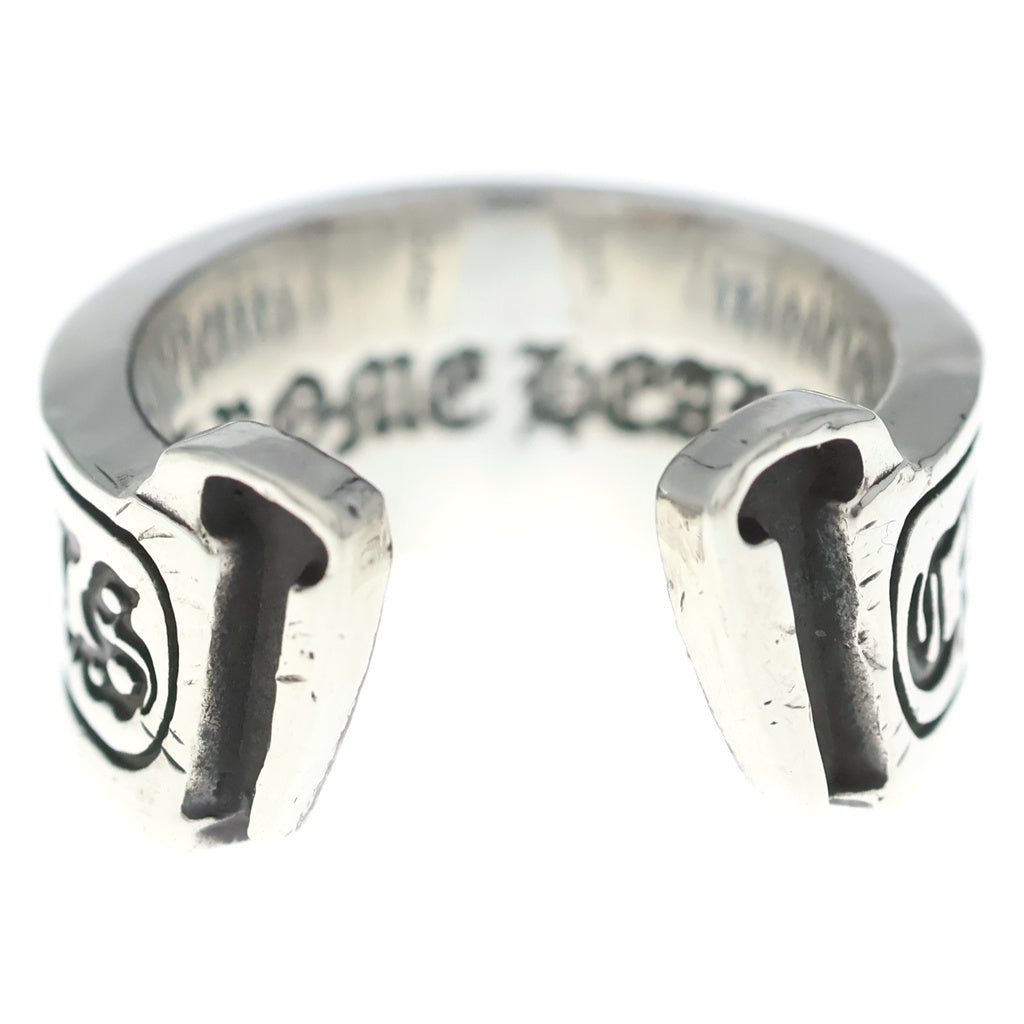 CHROME HEARTS(クロムハーツ) LG SCROLL LABEL ラージスクロールラベル リング シルバーBCA383