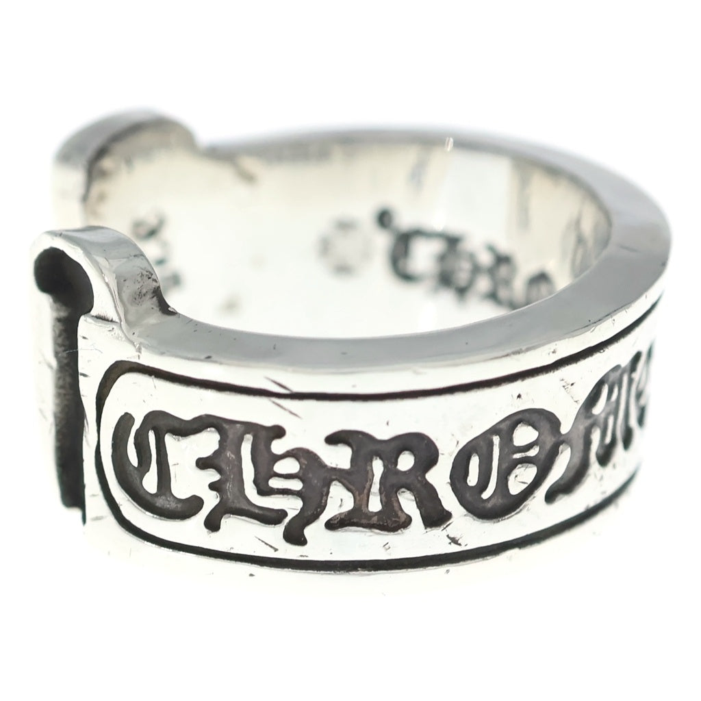 CHROME HEARTS(クロムハーツ) LG SCROLL LABEL ラージスクロールラベル リング シルバーBCA383