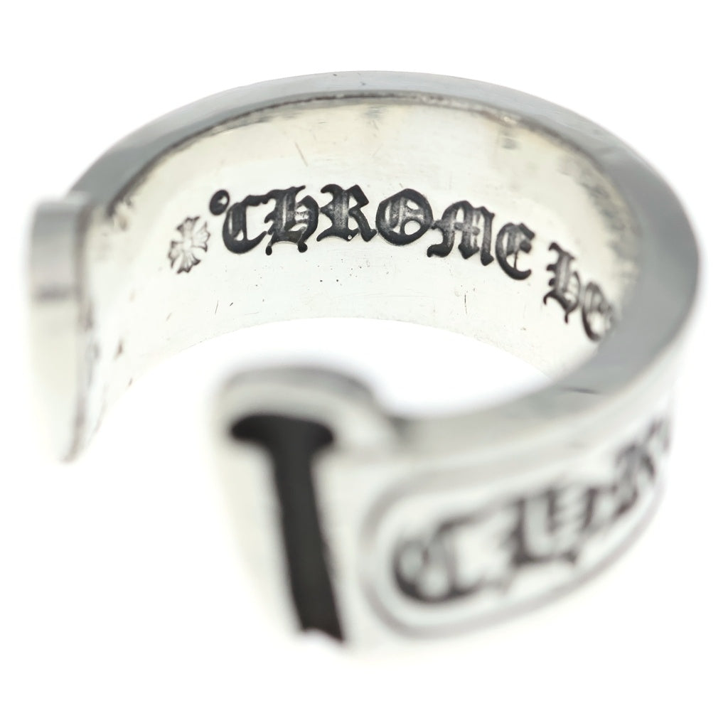 CHROME HEARTS(クロムハーツ) LG SCROLL LABEL ラージスクロールラベル リング シルバーBCA383