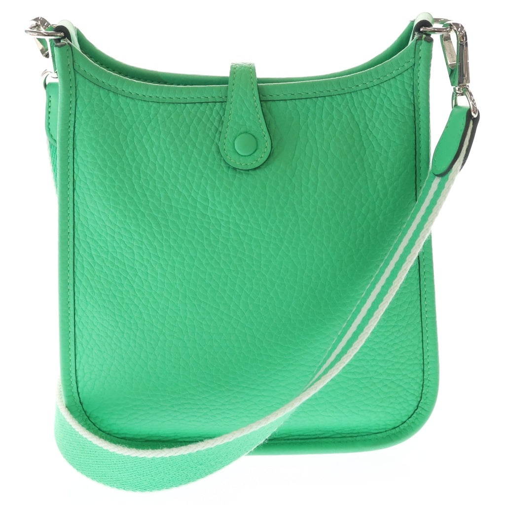 HERMES(エルメス) エブリン TPM K刻印 トリヨンクレマンス レザー ミニショルダーバッグ グリーン レディース