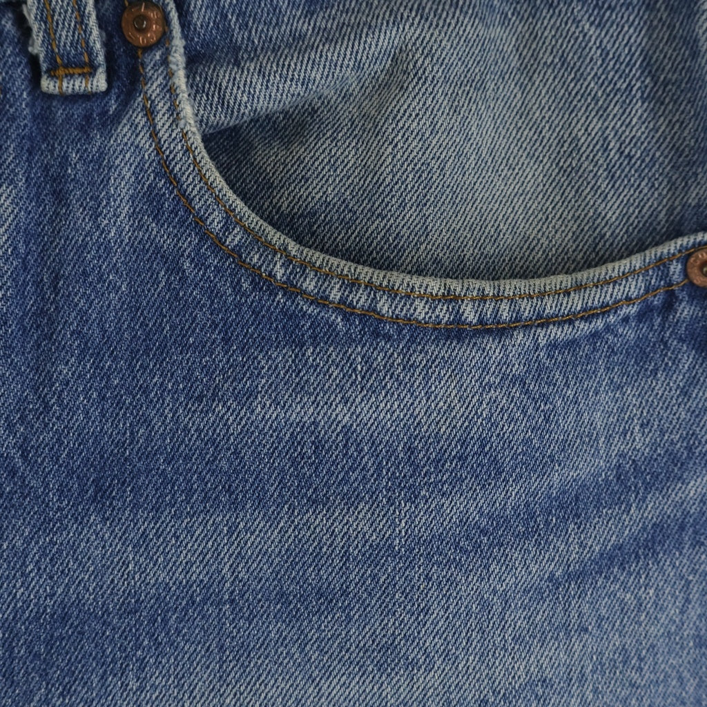 Levi's(リーバイス) 80-90S VINTAGE MADE IN USA 501 ヴィンテージ USA製 ボタン裏刻印546 スモールe ブリーチ ストレートデニムパンツ インディゴ