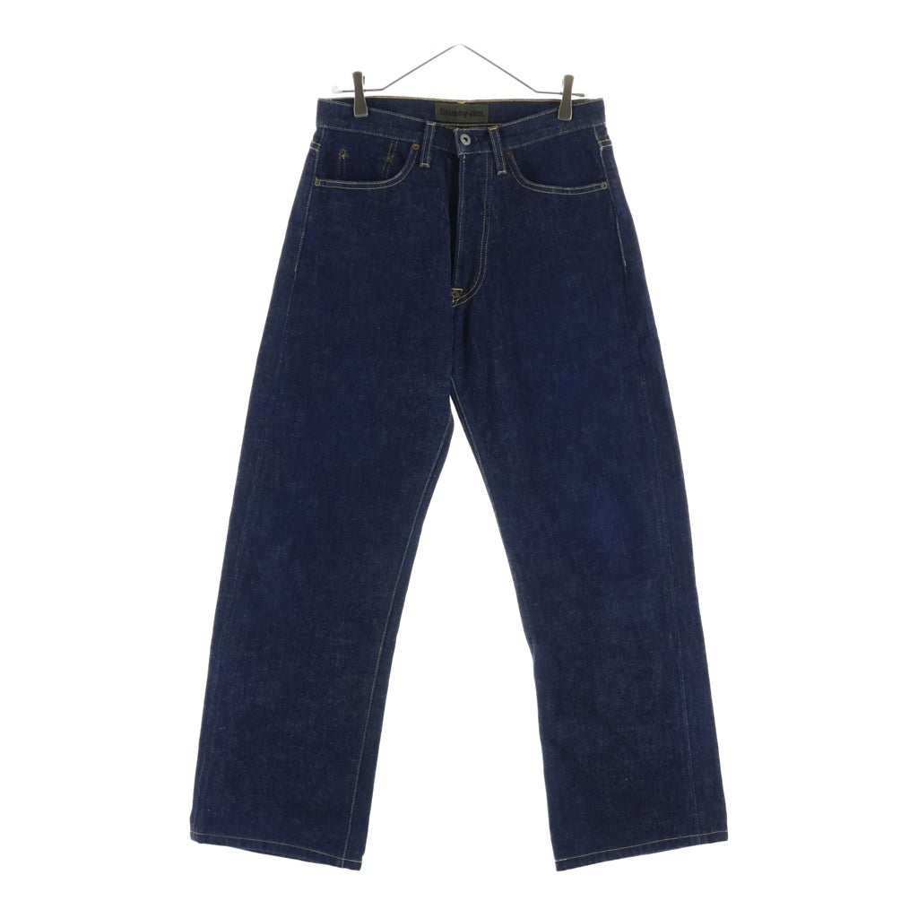 STUSSY(ステューシー) 90-00S VINTAGE MADE IN USA OLD DENIM PANTS ヴィンテージ USA製 紺タグ ボタンフライ ストレートデニムパンツ インディゴ