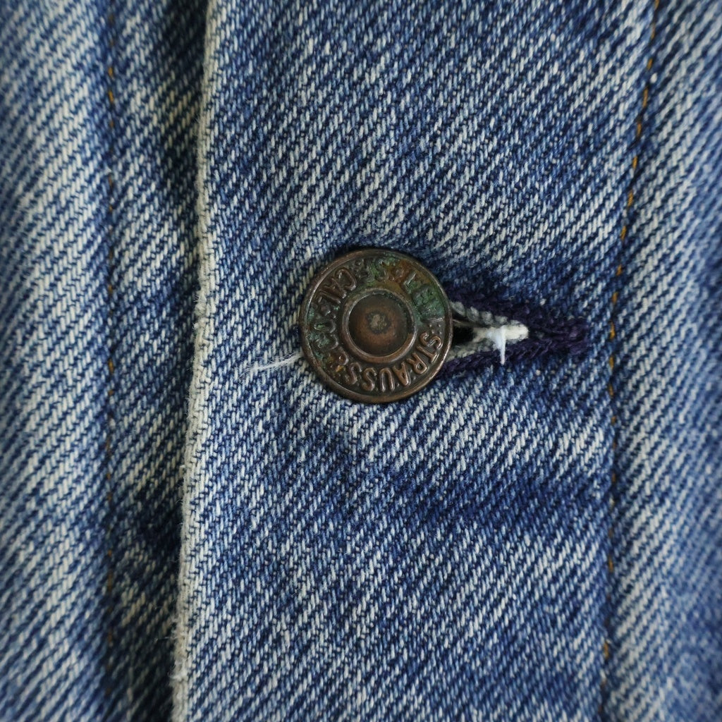 Levi's(リーバイス) 90S VINTAGE 70506-0216 ヴィンテージ ボタン裏725 スモールE デニムトラッカージャケット インディゴ