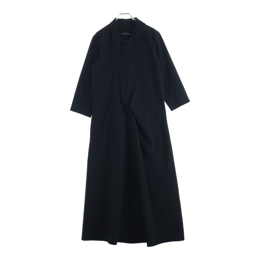 tricot COMME des GARCONS(トリコ コム デ ギャルソン) 99AW AD1999 ウールワンピース レディース ブラック TO-07003M