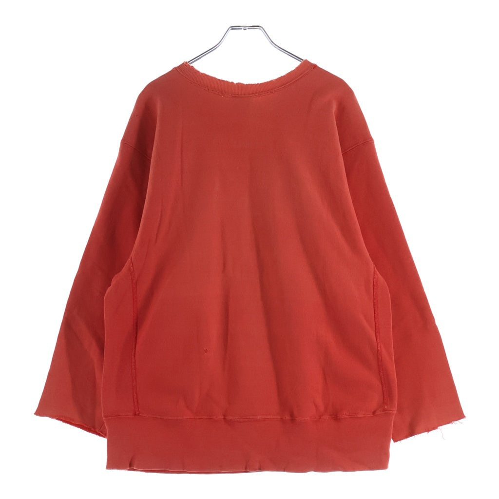 CHAMPION(チャンピオン) 70s VINTAGE REVERSE WEAVE LOUIS VILLE FOOTBALL ルイビル フットボール フロントプリント スウェットトレーナー 単色タグ 4段プリント レッド