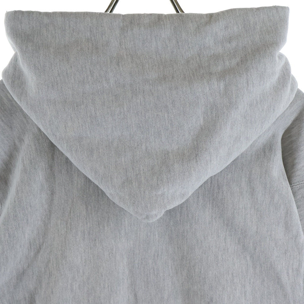 CHAMPION(チャンピオン) 80s VINTAGE REVERSE WEAVE MILLERS VILLE UNIVERSITY ミラーズヴィル ユニバーシティ フロントプリント フーディ パーカー トリコタグ 2段プリント グレー