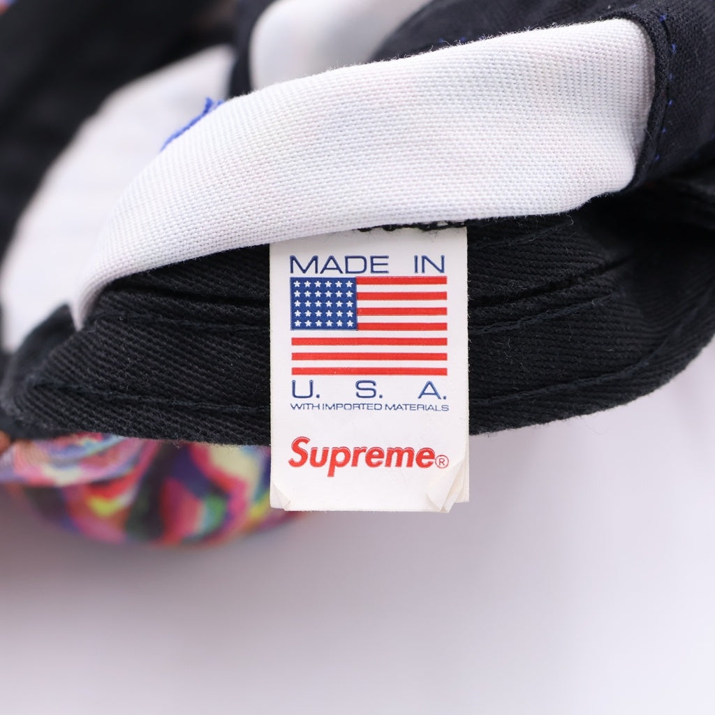 SUPREME(シュプリーム) 24AW Washed Chino Twill Camp Cap ウォッシュド チノ ツイル キャンプキャップ 帽子 ピンク/ブラウン