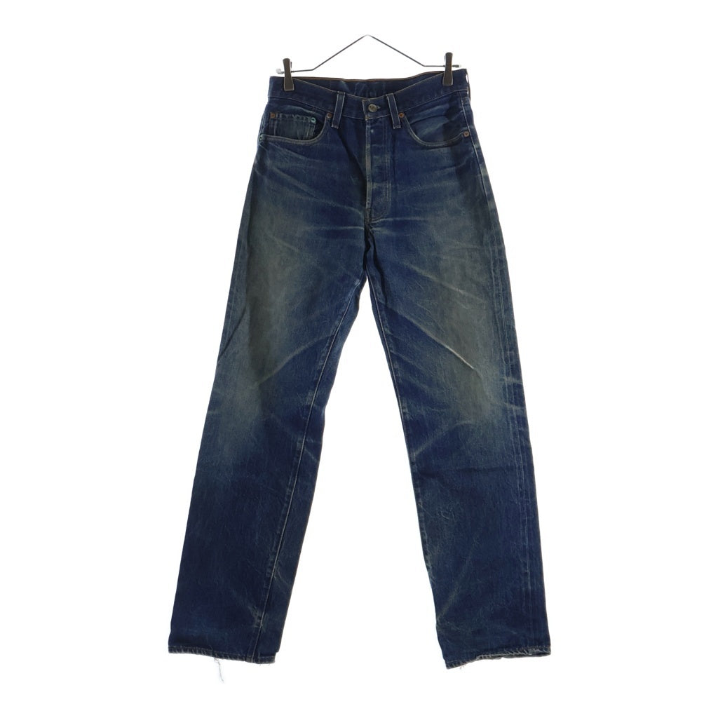 Levi's(リーバイス) 90S VINTAGE 1971年モデル 501 復刻版 ヴィンテージ USA製 バレンシア工場 ボタン裏555 ビッグE 紙パッチ ボタンフライ デニムパンツ インディゴ