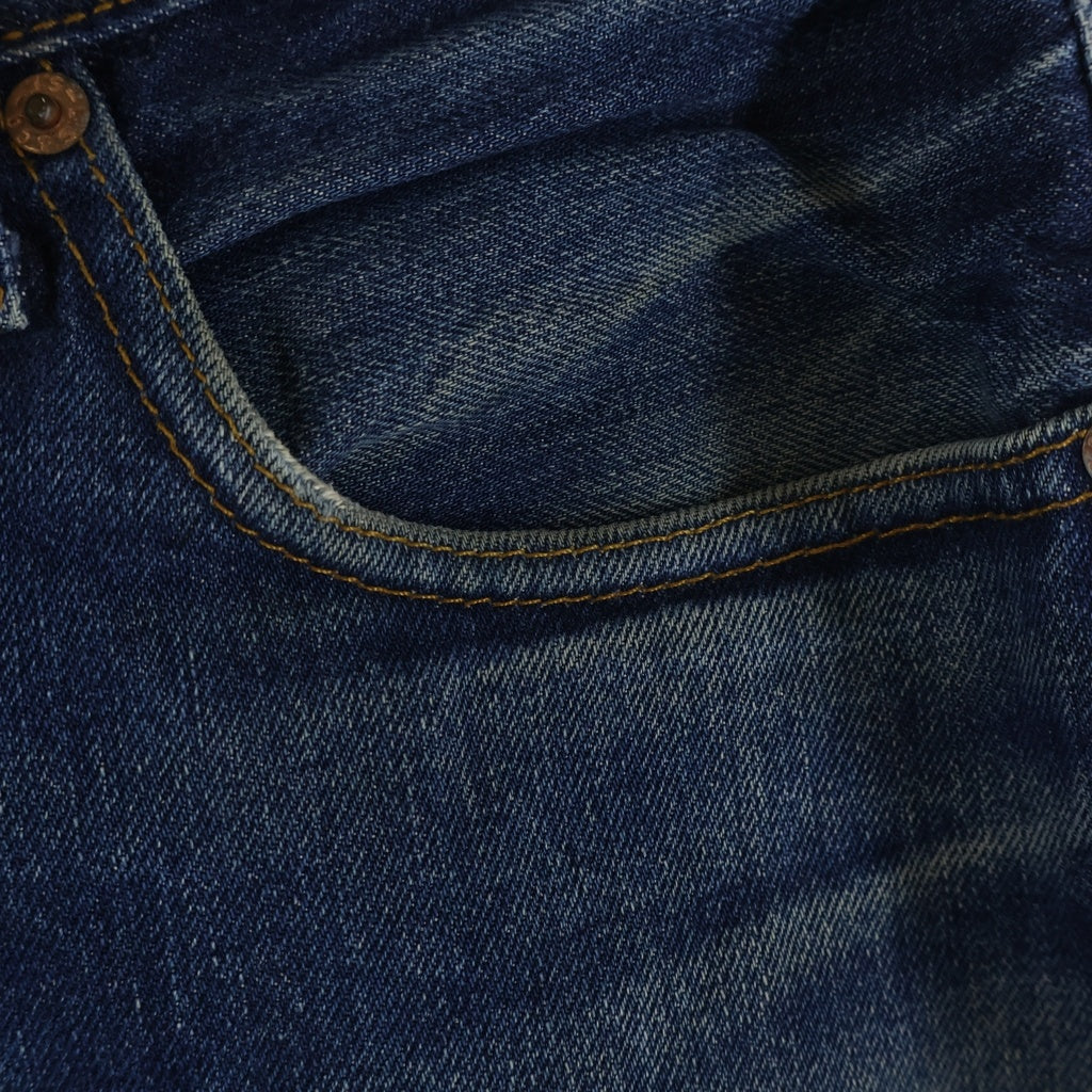 Levi's(リーバイス) 90S VINTAGE 1971年モデル 501 復刻版 ヴィンテージ USA製 バレンシア工場 ボタン裏555 ビッグE 紙パッチ ボタンフライ デニムパンツ インディゴ