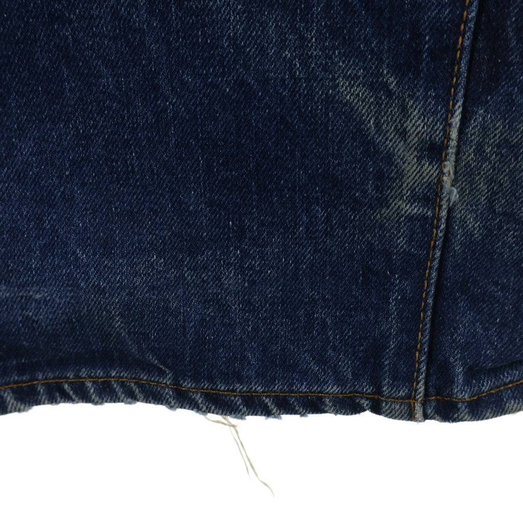 Levi's(リーバイス) 90S VINTAGE 1971年モデル 501 復刻版 ヴィンテージ USA製 バレンシア工場 ボタン裏555 ビッグE 紙パッチ ボタンフライ デニムパンツ インディゴ