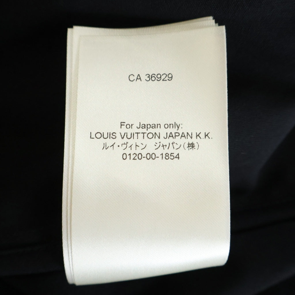 LOUIS VUITTON(ルイヴィトン) 22SS ハイブリッド ジップスルー モノグラム パーカー ブラック RM221M YNF HMY16W