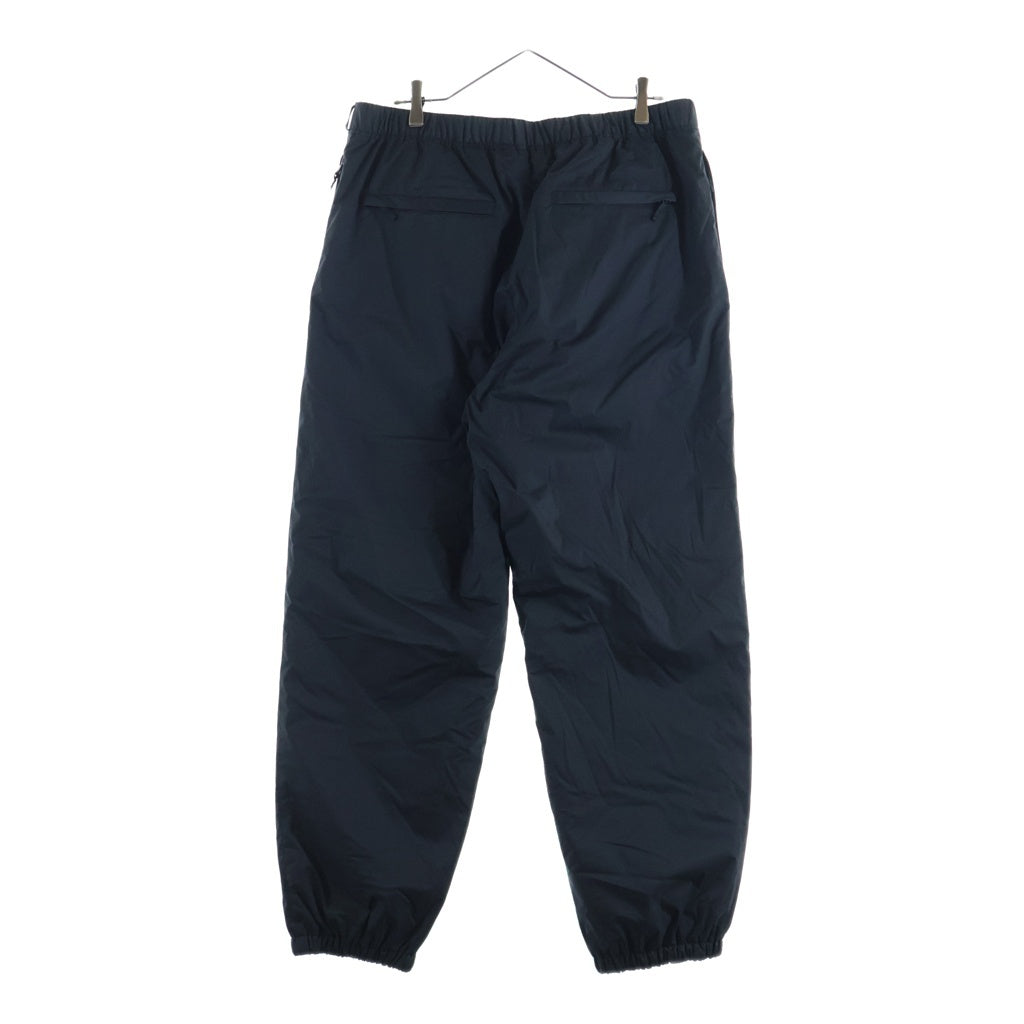 The Ennoy Professional(エンノイプロフェッショナル) 24AW Padded Pants パデッド ナイロン トラックパンツ ブラック AW24BRENPT05LP
