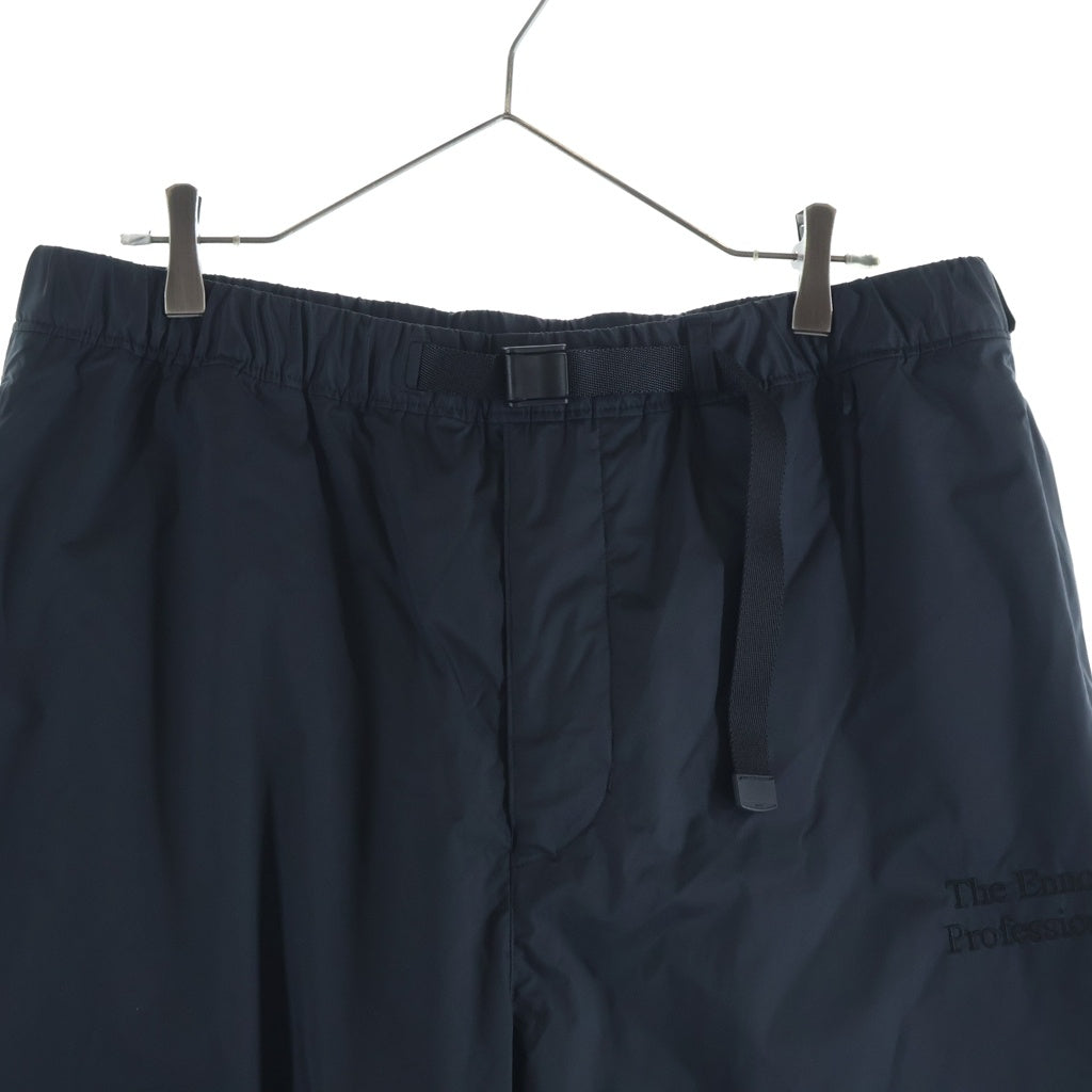 The Ennoy Professional(エンノイプロフェッショナル) 24AW Padded Pants パデッド ナイロン トラックパンツ ブラック AW24BRENPT05LP