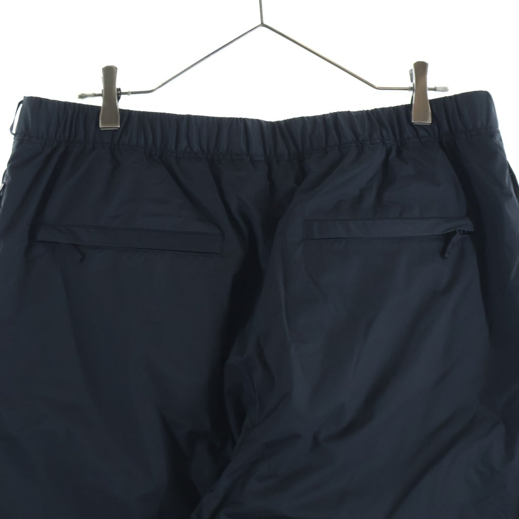 The Ennoy Professional(エンノイプロフェッショナル) 24AW Padded Pants パデッド ナイロン トラックパンツ ブラック AW24BRENPT05LP