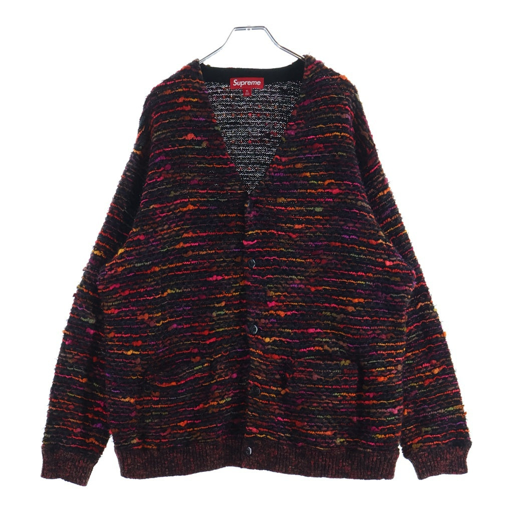 SUPREME(シュプリーム) 25AW Textured Cardigan テクスチャード ニットカーディガン セーター レッド