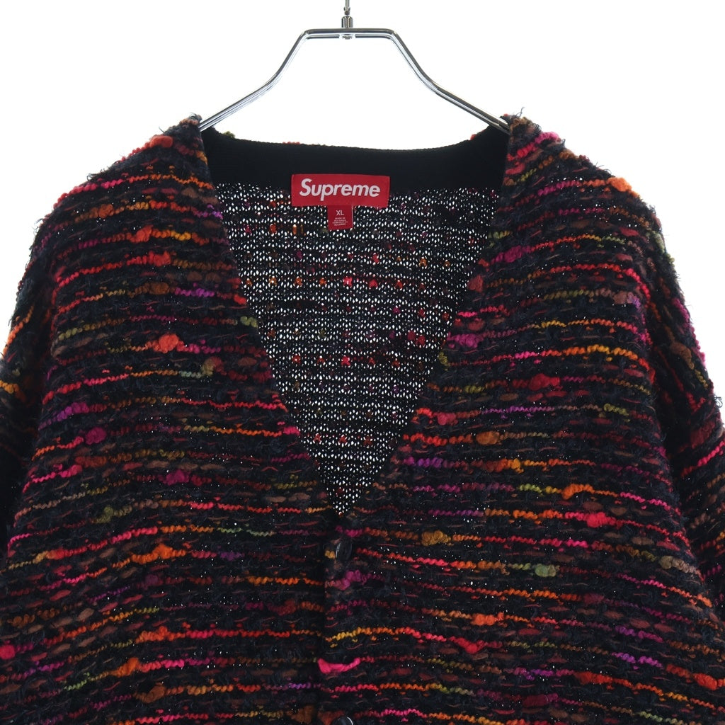 SUPREME(シュプリーム) 25AW Textured Cardigan テクスチャード ニットカーディガン セーター レッド