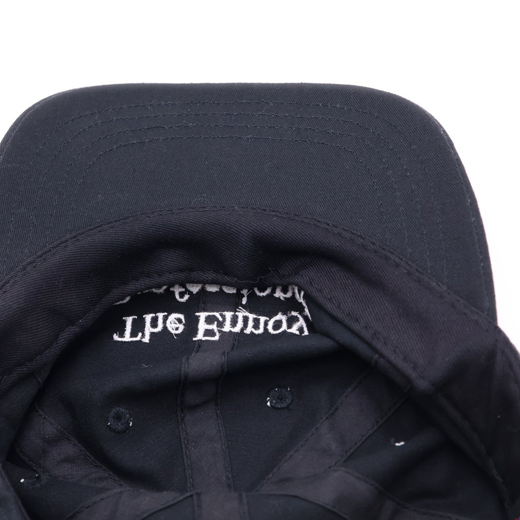 The Ennoy Professional(エンノイプロフェッショナル) COTTON CAP コットン ロゴエンブロイダリー キャップ 帽子 ブラック