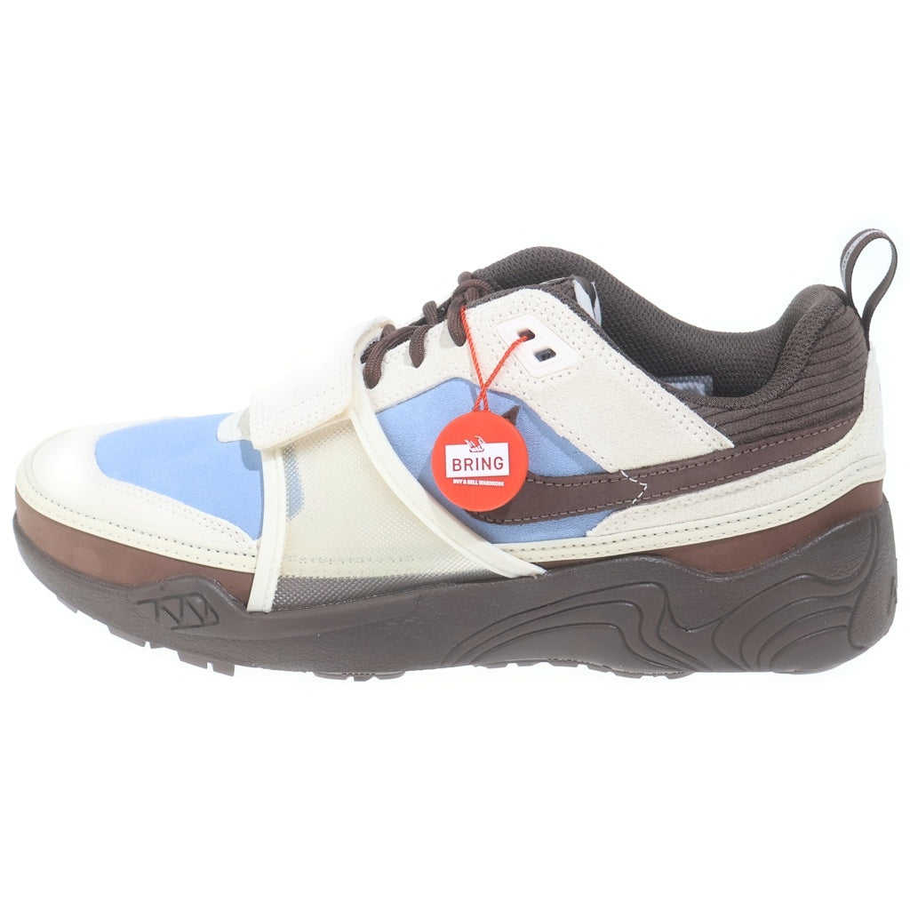 NIKE(ナイキ) ×TRAVIS SCOTT ZOOM FIELD JAXX トラヴィススコット ズームフィールドジャックス ローカットスニーカー ブラウン/ブルー US10/28cm HQ3072-400