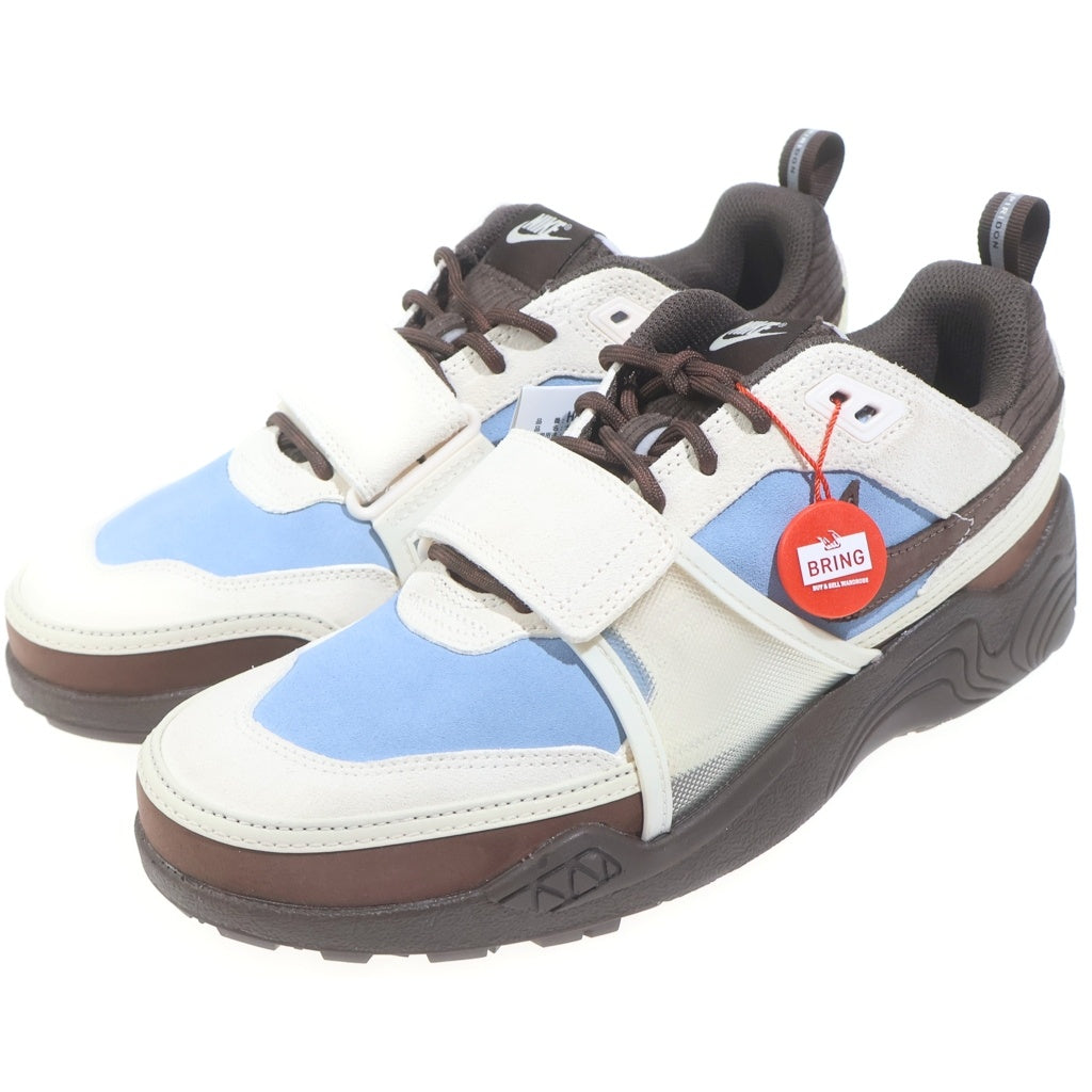 NIKE(ナイキ) ×TRAVIS SCOTT ZOOM FIELD JAXX トラヴィススコット ズームフィールドジャックス ローカットスニーカー ブラウン/ブルー US10/28cm HQ3072-400