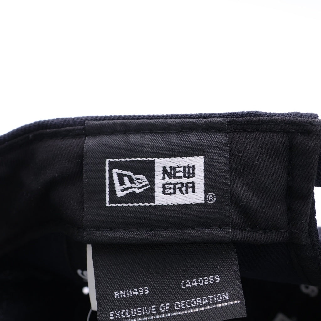 NEW ERA(ニューエラ) ×SEE SEE 950 シーシー ロゴエンブロイダリー 6パネルキャップ 帽子 ブラック