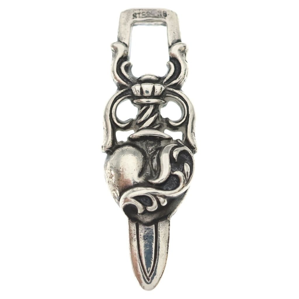 CHROME HEARTS(クロムハーツ) DAGGER HEART ダガーハート ペンダントトップ シルバー BCA243