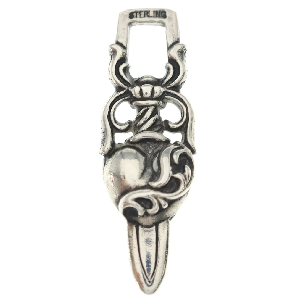 CHROME HEARTS(クロムハーツ) DAGGER HEART ダガーハート ペンダントトップ シルバー BCA243