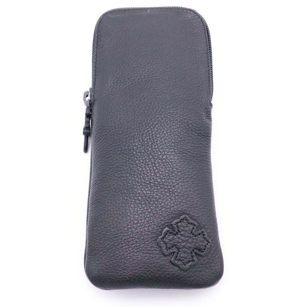 CHROME HEARTS(クロムハーツ) GITTIN ANY ?-A BSフレアテンプル ウェリントンサングラス メガネ クリア/イエロー