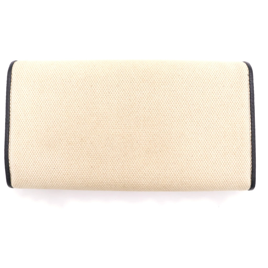 LOUIS VUITTON(ルイヴィトン) ポルトフォイユ カプシーヌ キャンバスロングウォレット 長財布 アイボリー M80435 RFID レディース