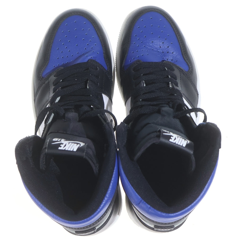 NIKE(ナイキ) AIR JORDAN 1 RETRO HIGH OG ROYAL TOE エア ジョーダン 1 レトロ ロイヤルトゥ ハイカットスニーカー ブルー/ホワイト/ブラック US8.5/26.5cm 555088-041