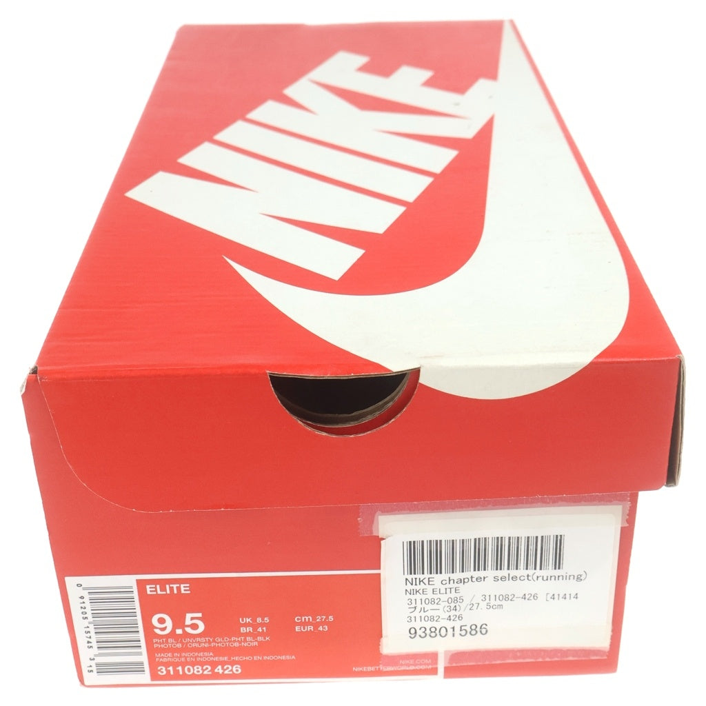 NIKE(ナイキ) 【鑑賞用 2005年製】 復刻モデル ELITE WAFFLE TRAINER エリート ワッフルトレーナー ローカットスニーカー ブルー US9.5/27.5cm 311082-426