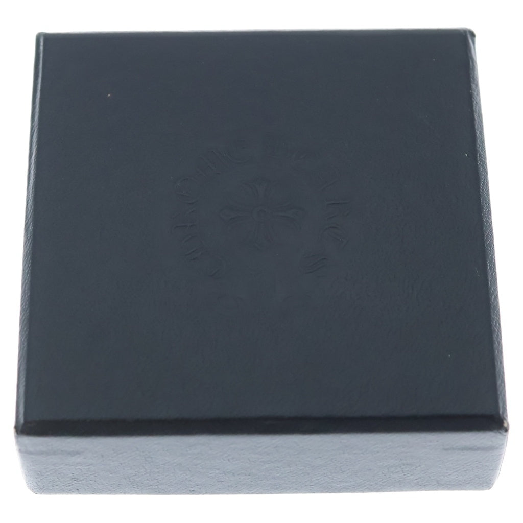 CHROME HEARTS(クロムハーツ) 3BTN 2SNP HEART 3ボタン2スナップ ハート レザー ブレスレット バングル ブラック/シルバー