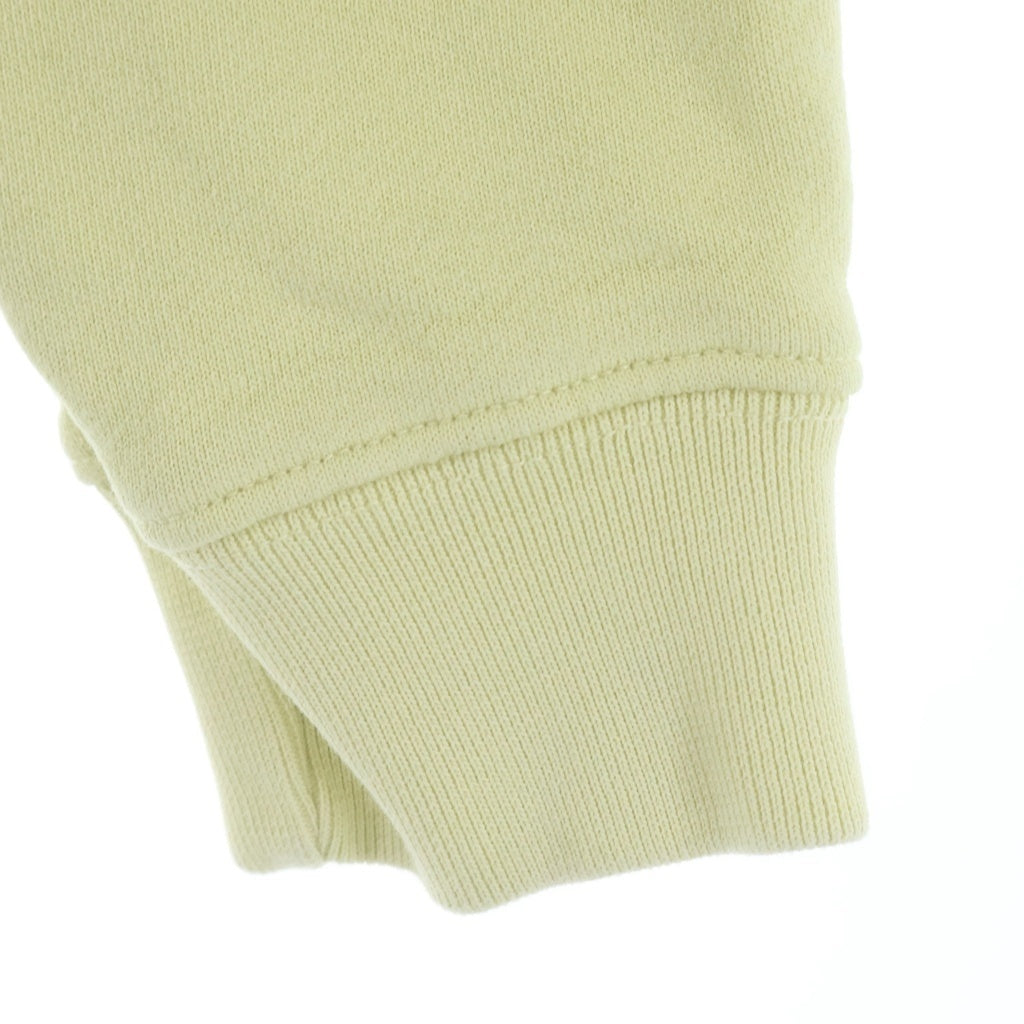 MAISON KITSUNE(メゾンキツネ) FOX HEAD PATCH フォックス ヘッド パッチ クルーネックスウェットトレーナー レディース イエロー LW00302KM0001