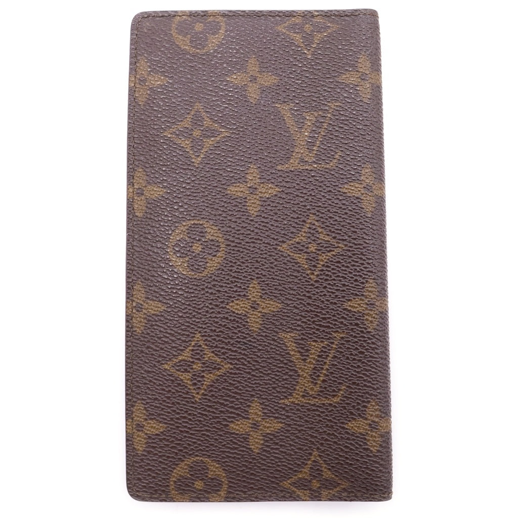 LOUIS VUITTON(ルイヴィトン) アジェンダ ポッシュ モノグラム レザーカードケース ブラウン R20503 MI0964 レディース