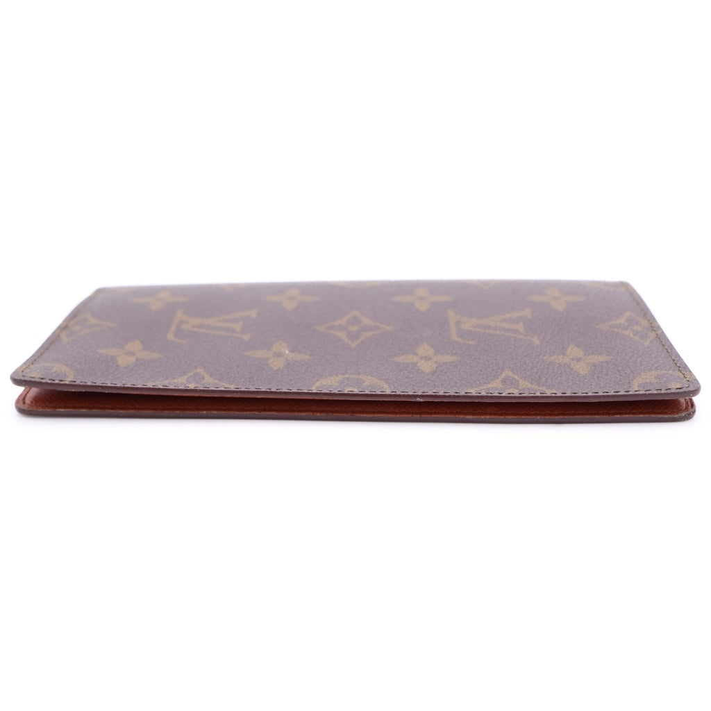 LOUIS VUITTON(ルイヴィトン) アジェンダ ポッシュ モノグラム レザーカードケース ブラウン R20503 MI0964 レディース