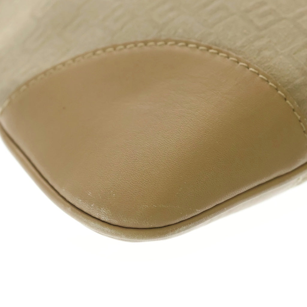GUCCI(グッチ) GGロゴ総柄 スエードレザー ワンショルダーバッグ ブラウン 001 4057 レディース