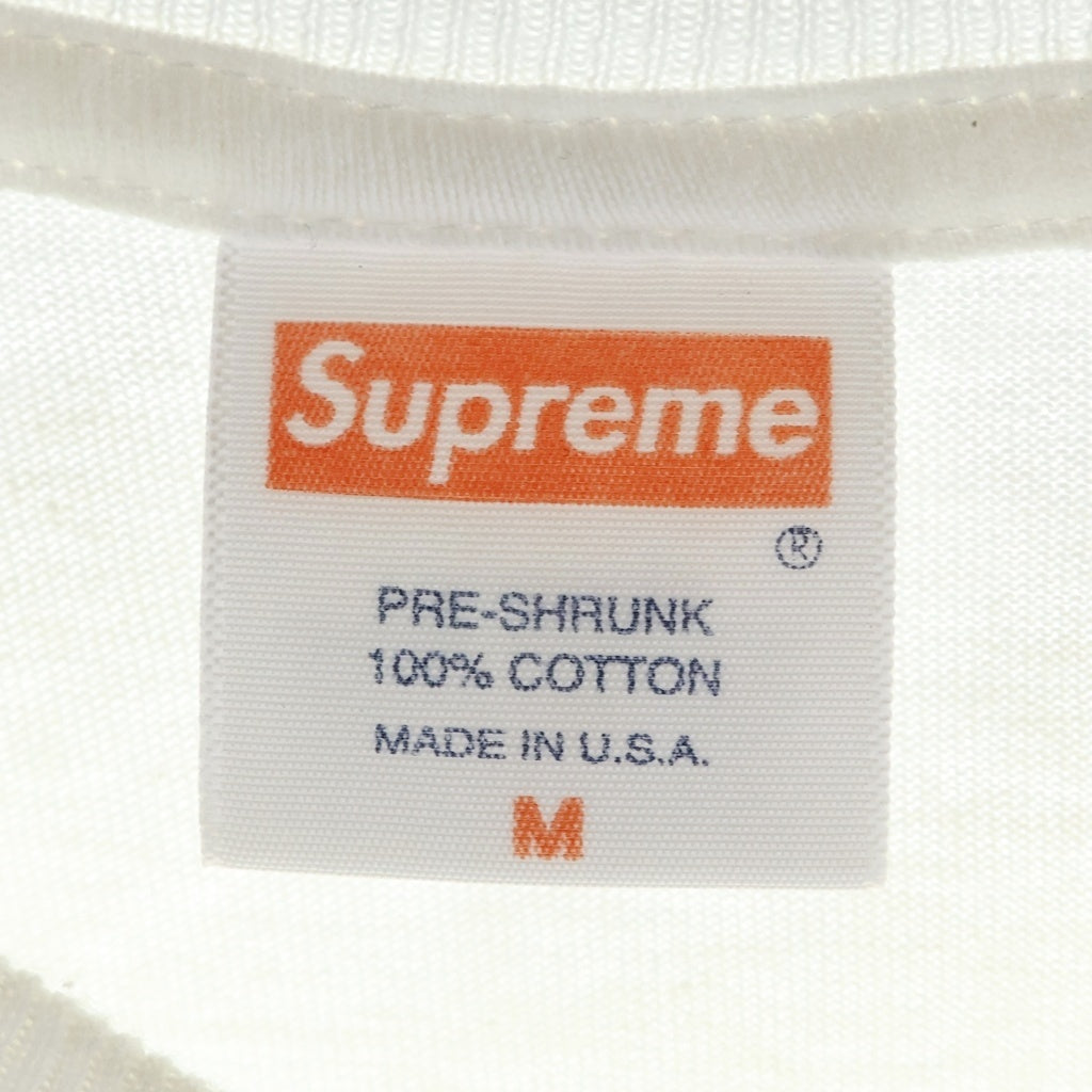 SUPREME(シュプリーム) 08SS ×ORIGINAL FAKE Kate Moss Tee オリジナルフェイク ケイトモス 代官山10周年記念 クルーネック半袖Tシャツ カットソー ホワイト