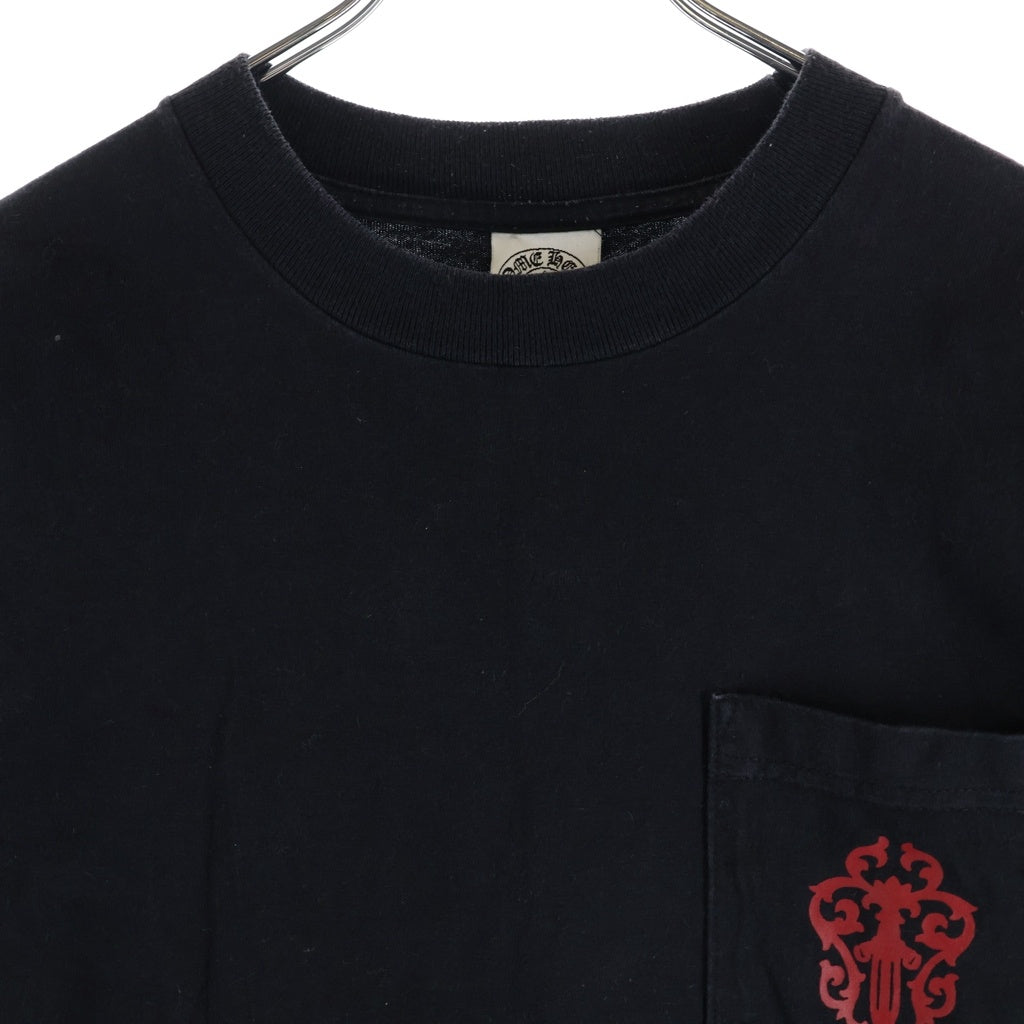 CHROME HEARTS(クロムハーツ) OLD DAGGER S/S TEE オールド ダガー クルーネック半袖Tシャツ カットソー ブラック