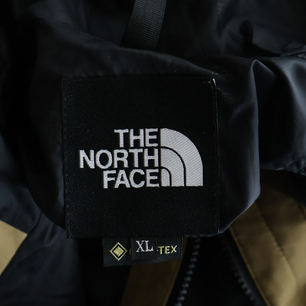 THE NORTH FACE(ザノースフェイス) MOUNTAIN LIGHT JACKET AT GORE-TEX ジップアップ マウンテンライトパーカー ナイロンジャケット ブルゾン ゴアテックス ロゴ刺繍 ベージュ NP11834