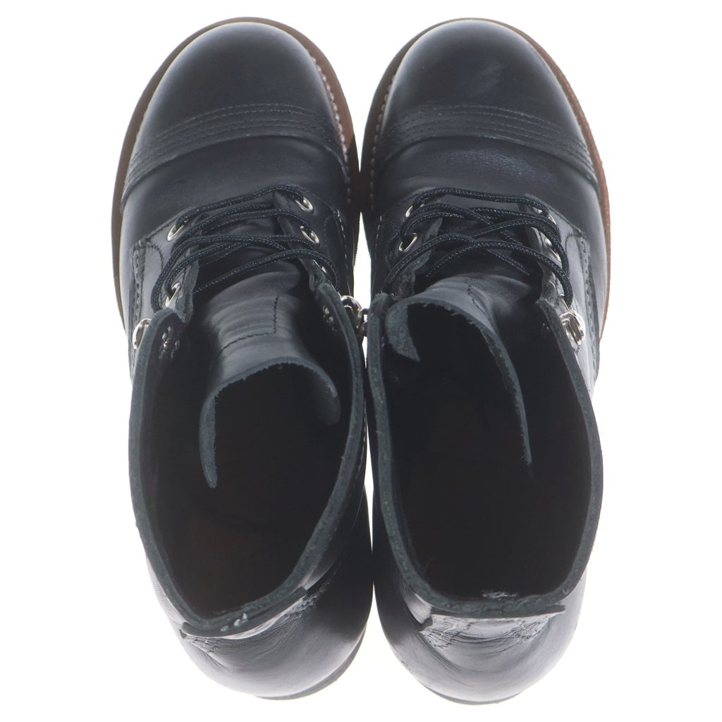RED WING(レッド ウイング) 8084 IRON RANGER アイアンレンジャー レザー レースアップブーツ レディース ブラック