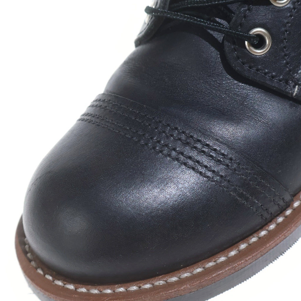 RED WING(レッド ウイング) 8084 IRON RANGER アイアンレンジャー レザー レースアップブーツ レディース ブラック