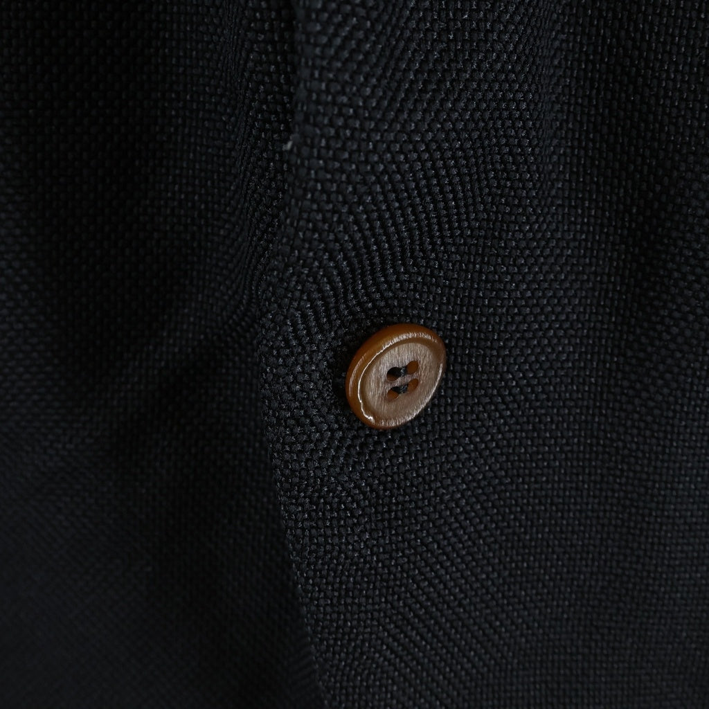 COMME des GARCONS HOMME DEUX(コムデギャルソン オムドゥ) 26SS AD2025 エステルメッシュ 製品後加工 シングルテーラードジャケット ブラック DQ-J023
