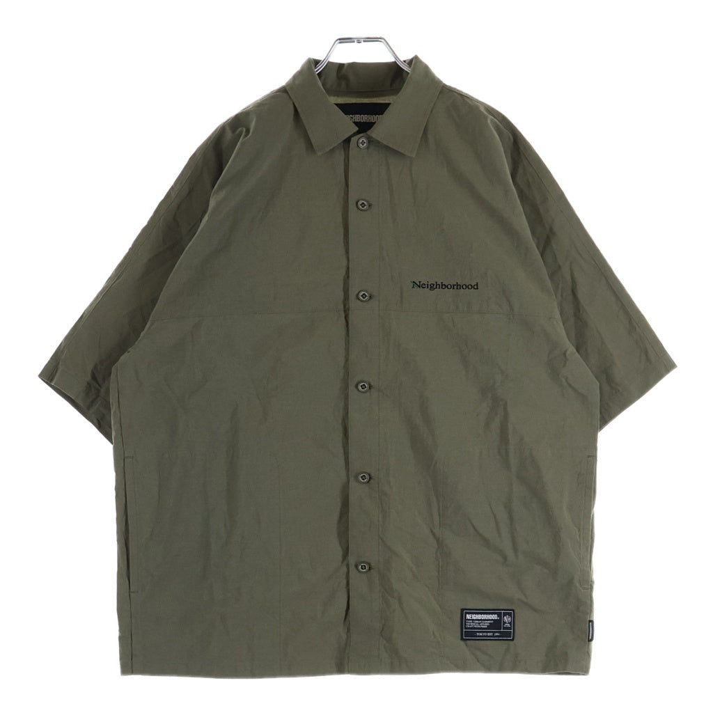 NEIGHBORHOOD(ネイバーフッド) 26SS DOLMAN SLEEVE SHIRT SS ドルマンスリーブ 半袖シャツ カーキ 261AQNH-SHM01