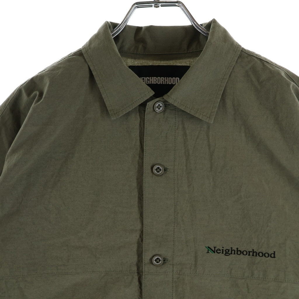 NEIGHBORHOOD(ネイバーフッド) 26SS DOLMAN SLEEVE SHIRT SS ドルマンスリーブ 半袖シャツ カーキ 261AQNH-SHM01