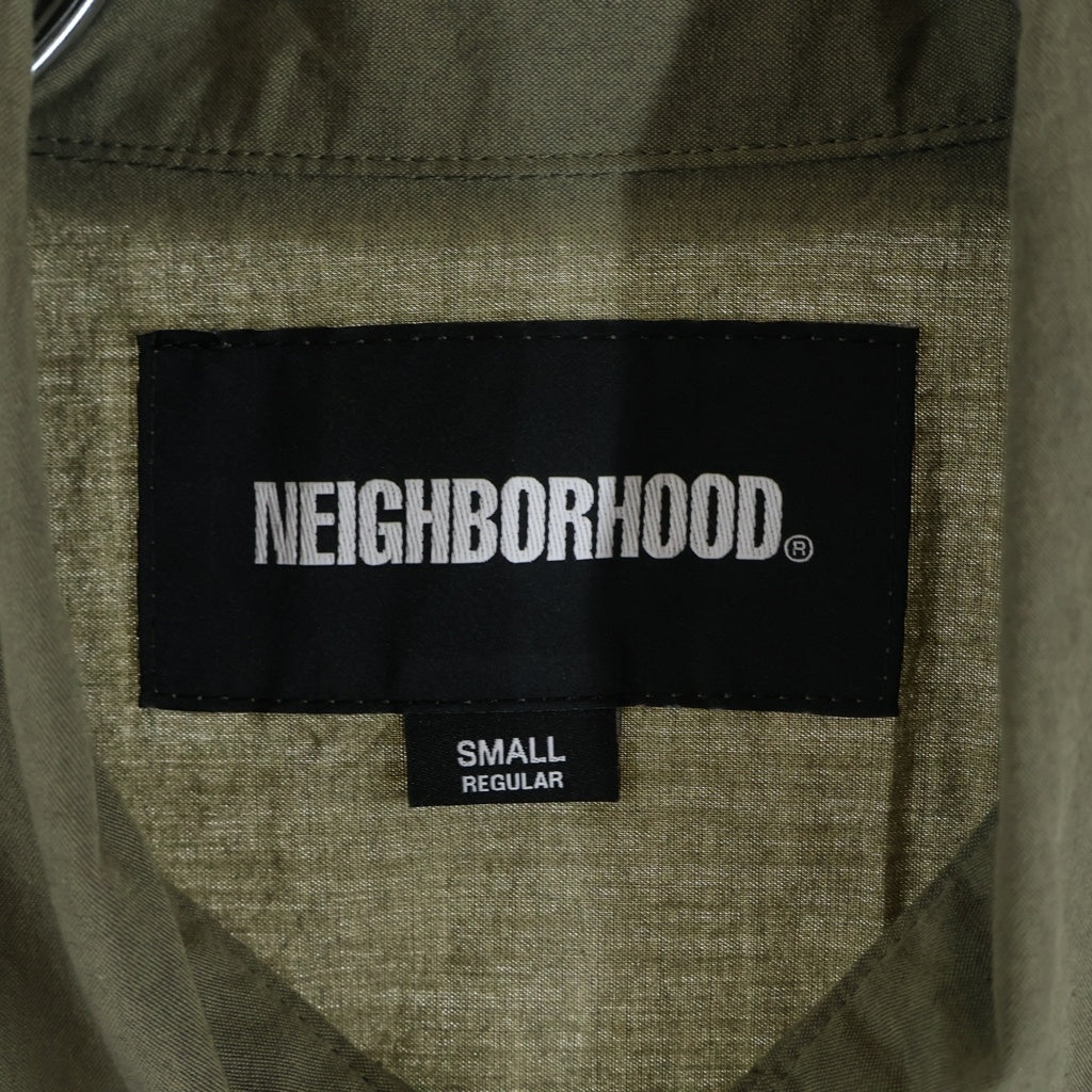 NEIGHBORHOOD(ネイバーフッド) 26SS DOLMAN SLEEVE SHIRT SS ドルマンスリーブ 半袖シャツ カーキ 261AQNH-SHM01