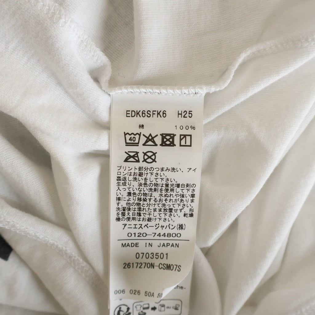 NEIGHBORHOOD(ネイバーフッド) ×AGNES B. ×RESERVOIR DOGS アニエスベー レザボアドッグス クルーネック半袖Tシャツ カットソー ホワイト EDK6SFK6