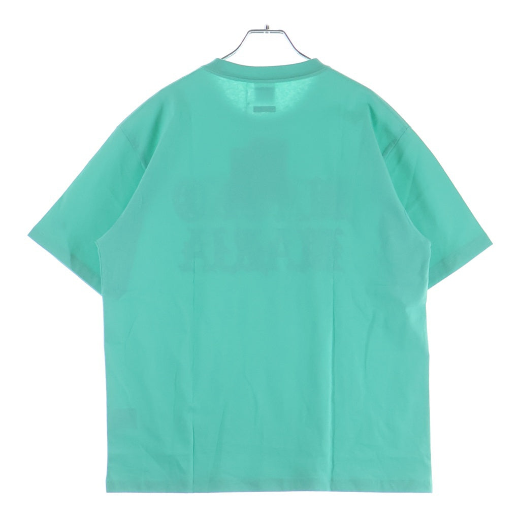 WACKO MARIA(ワコマリア) ×CHAMPION HEAVY WEIGHT TEE チャンピオン ヘビーウェイト クルーネック半袖Tシャツ カットソー グリーン CHAMPION-WM-TEE01