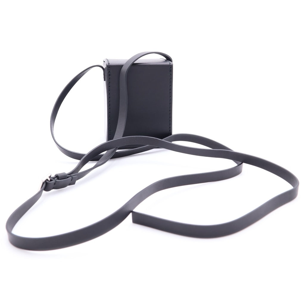 JIL SANDER(ジルサンダー) BOX CROSSBODY ボックス クロスボディ ショルダーポーチ ブラック JSMR840102 レディース