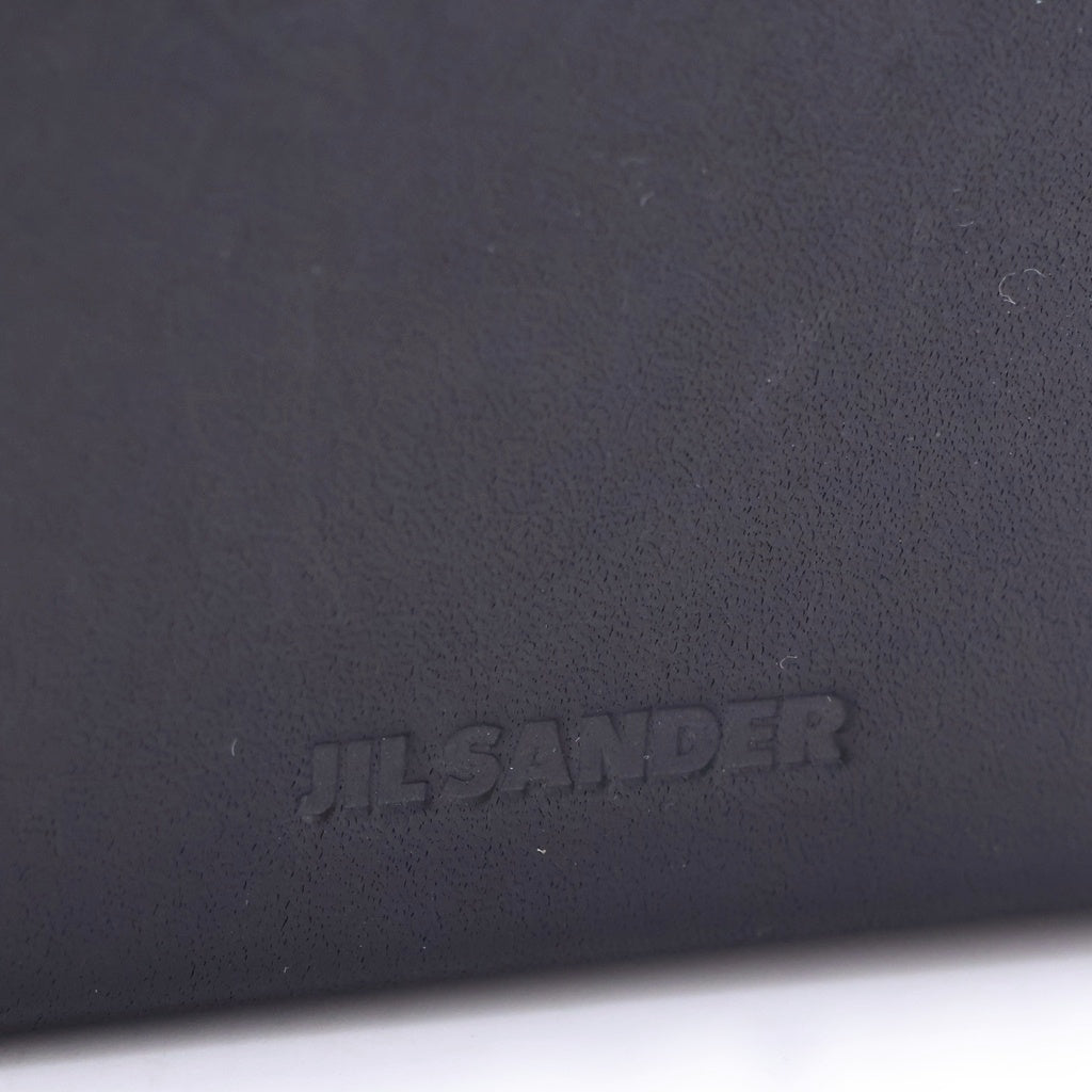 JIL SANDER(ジルサンダー) BOX CROSSBODY ボックス クロスボディ ショルダーポーチ ブラック JSMR840102 レディース